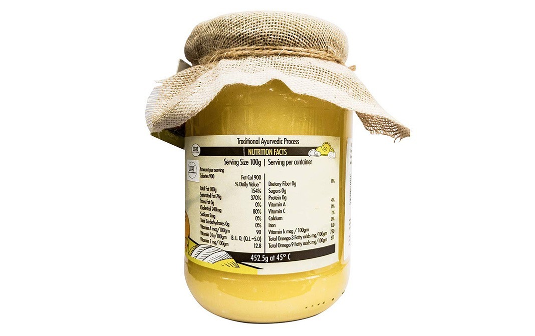 Kapiva A2 Desi Ghee    Glass Jar  500 millilitre